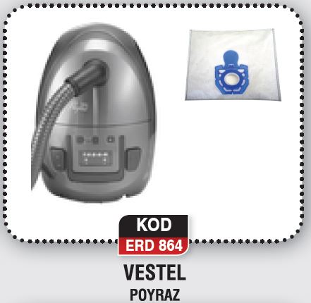 VESTEL POYRAZ ERD 864